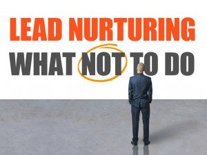 Lead Nurturing Mistakes